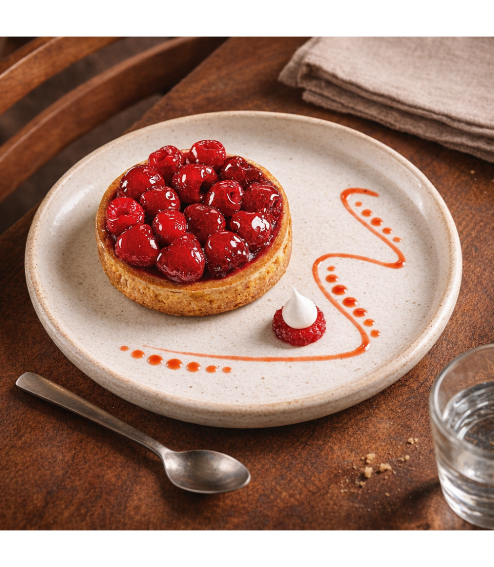 5 Tartelettes aux framboises