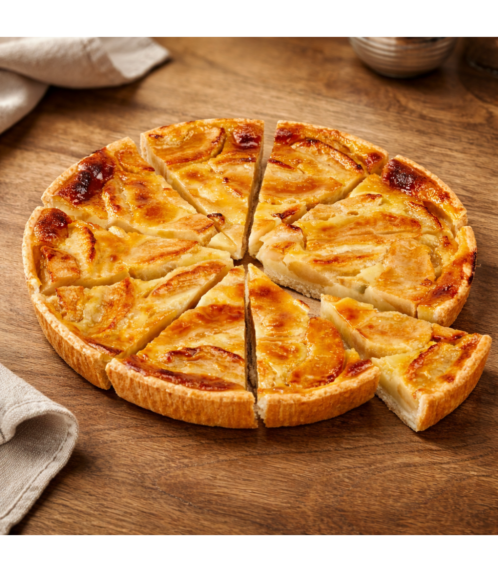Tarte normande 8 parts