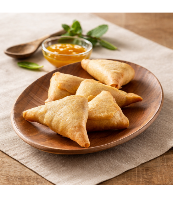 28 Samoussas poulet curry-coco