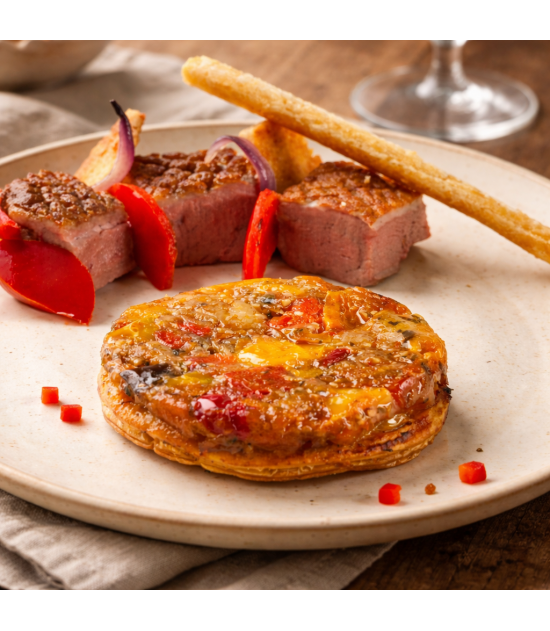 4 Tatins aux légumes du soleil