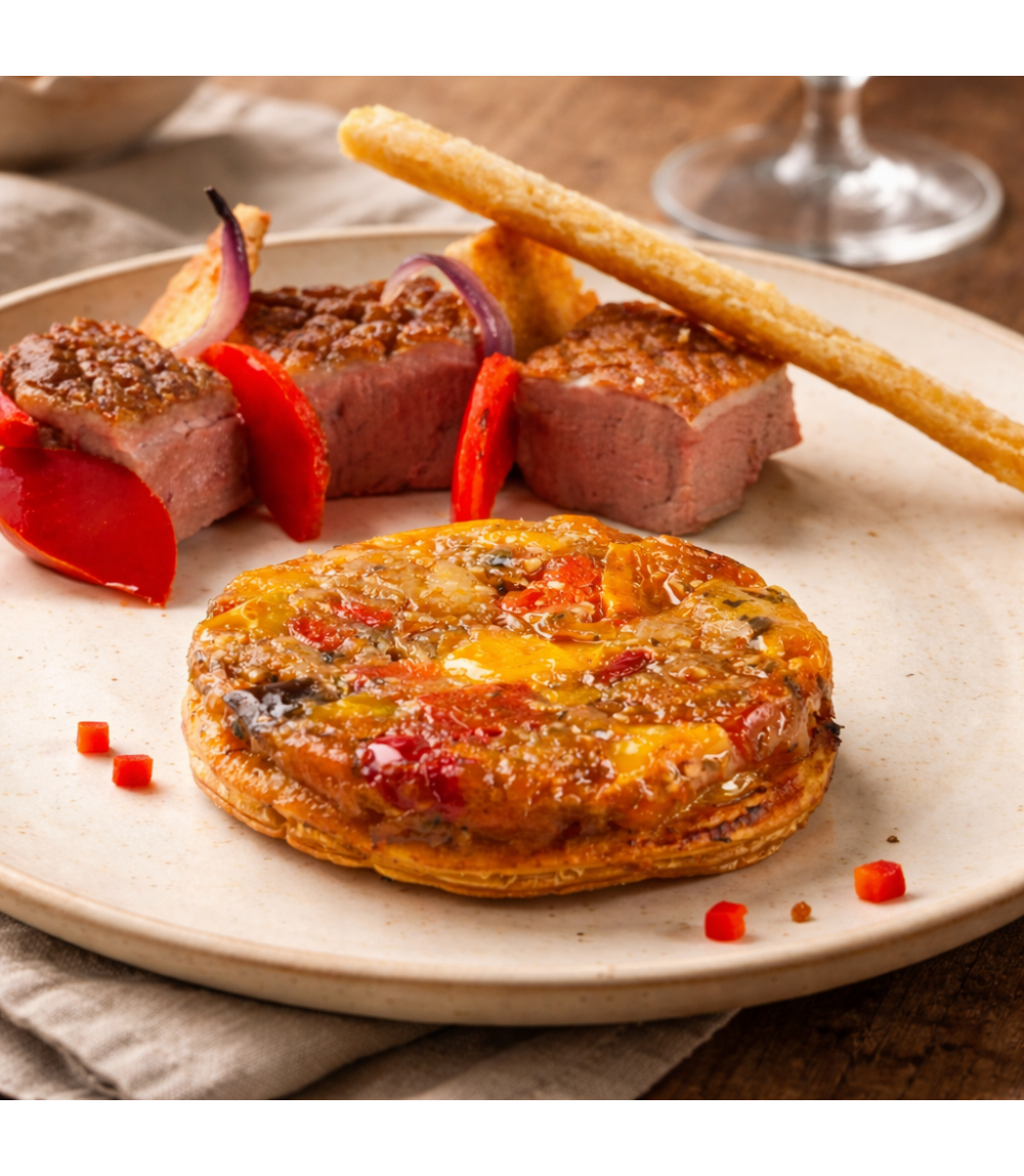 4 Tatins aux légumes du soleil