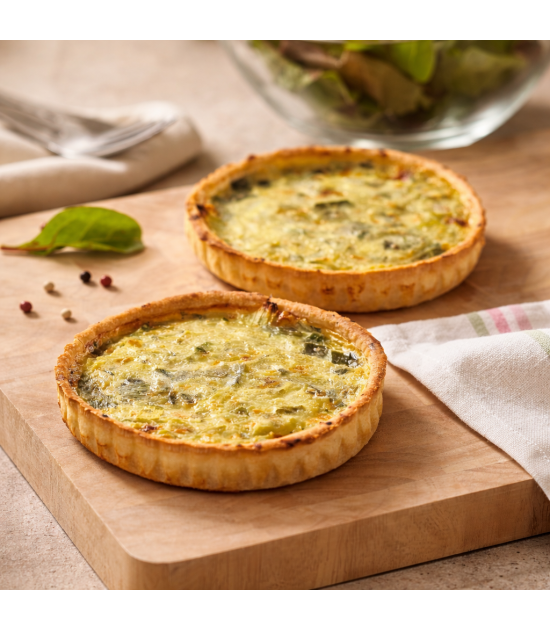 8 Tartes aux poireaux
