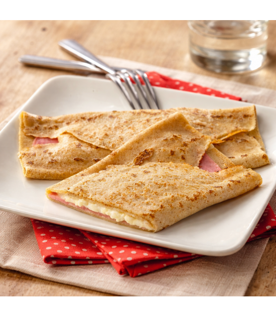 6 Galettes complètes jambon fromage champignons