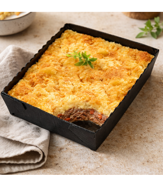 Parmentier d'effiloché de bœuf
