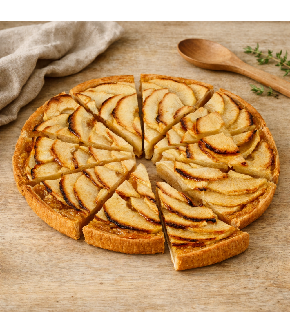 Tarte aux pommes 8 parts