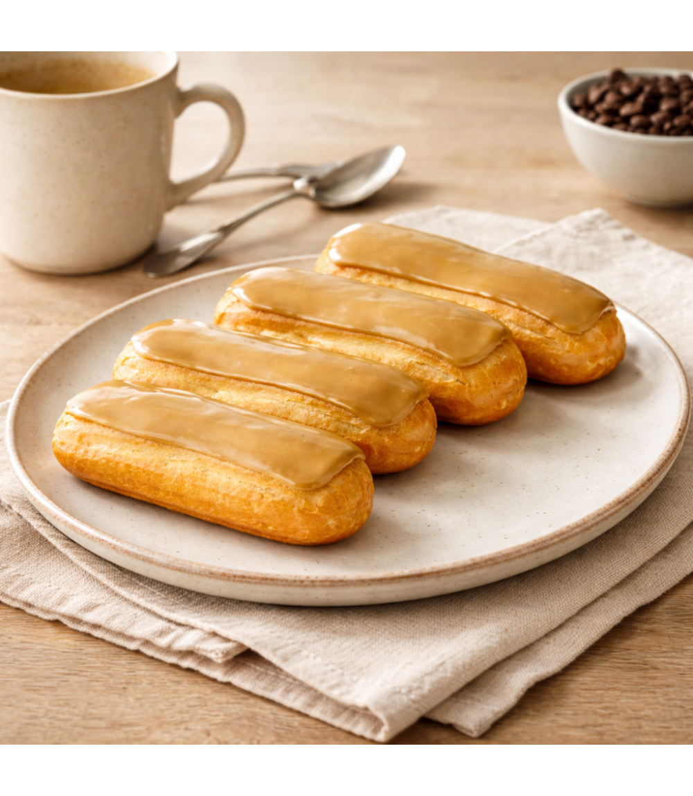 8 Éclairs café
