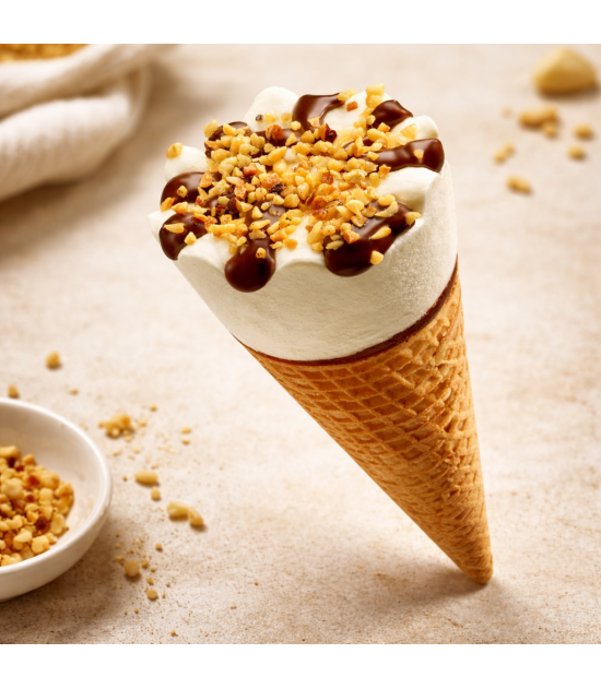 16 Cônes vanille brésilienne