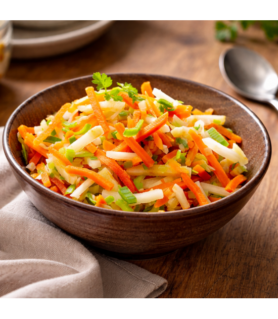 Julienne de légumes