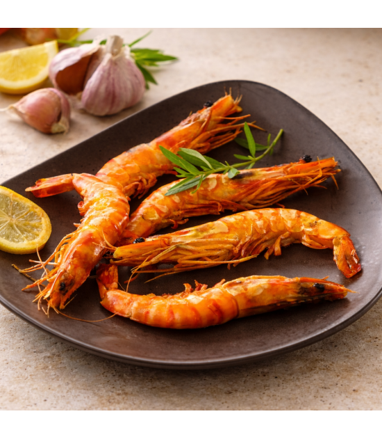 Gambas spécial grill