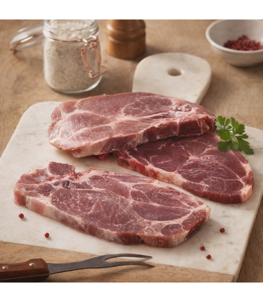 Côtes de porc échine