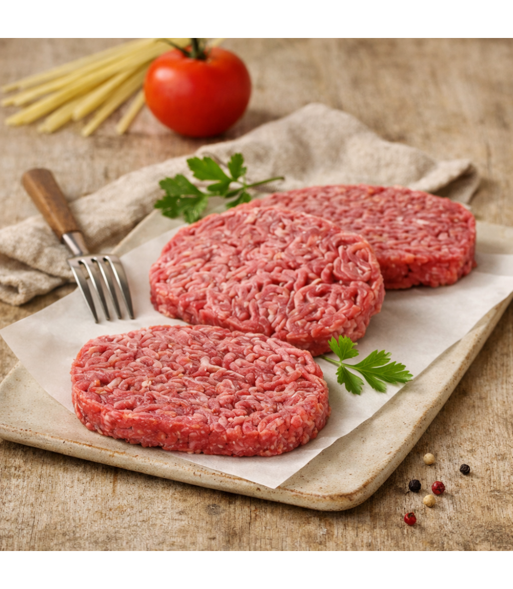Steaks hachés façon bouchère