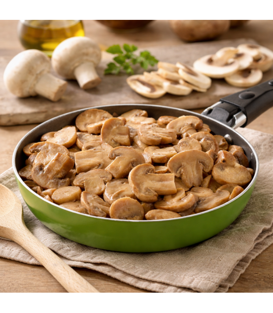 Champignons émincés