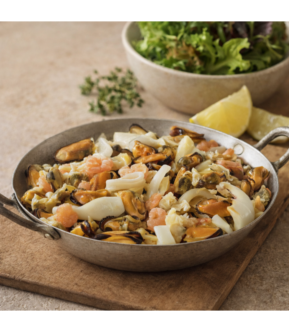 Cocktail de fruits de mer