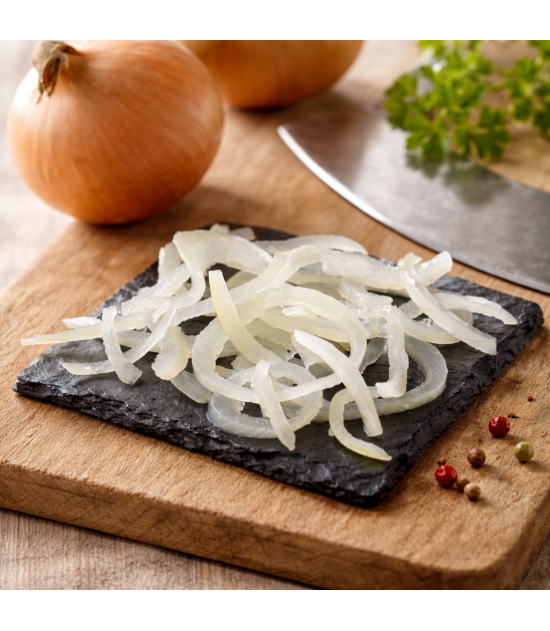 Oignons émincés