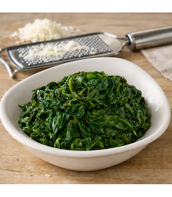 Épinards en branches