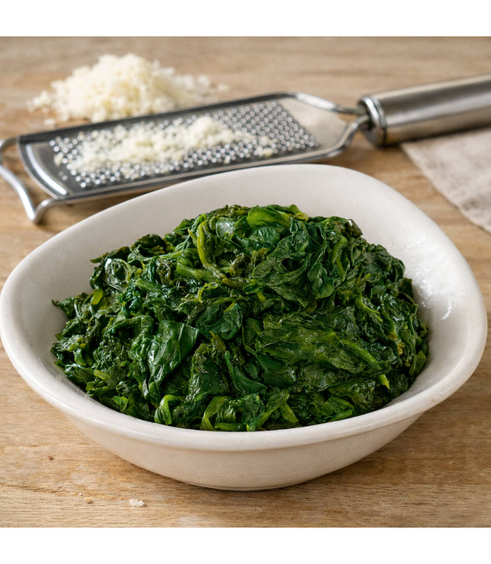 Épinards en branches