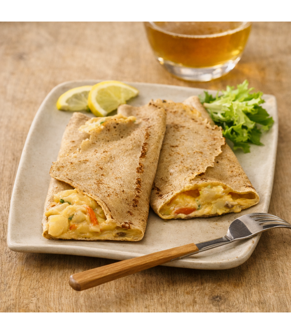 6 galettes aux fruits de mer