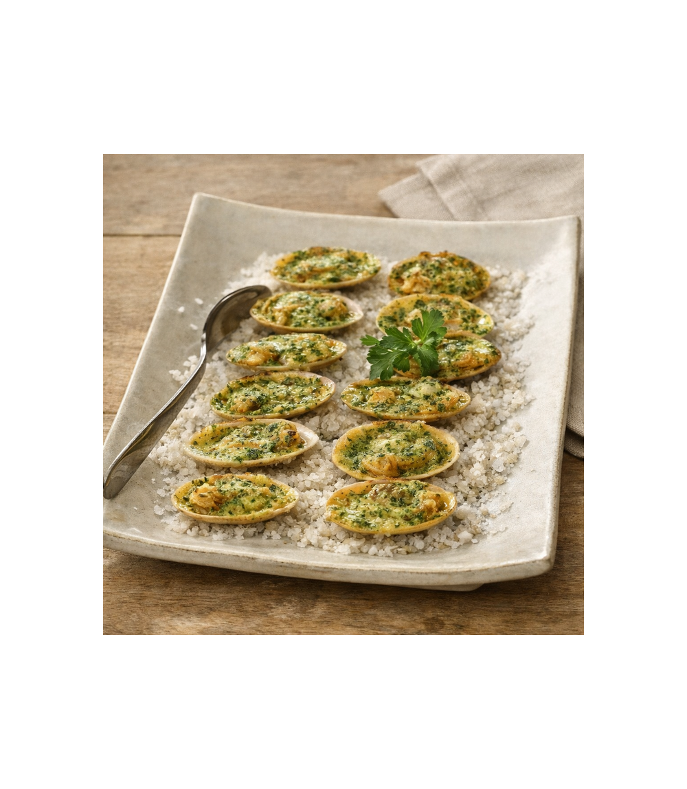 24 palourdes farcies pur beurre