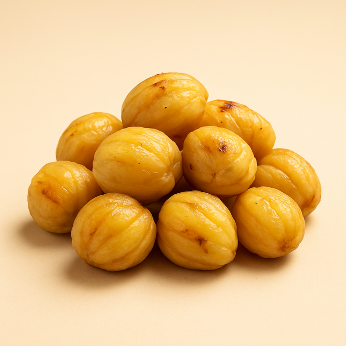 Marrons épluchés