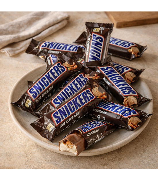24 Snickers glacés