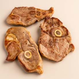Tranches de gigot d'agneau