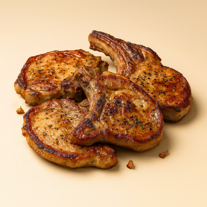 Côtes de porc première et filet