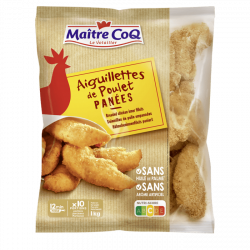 Aiguillettes de poulet panées
