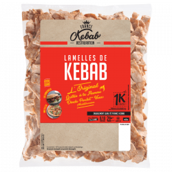 Émincés kebab veau & volaille