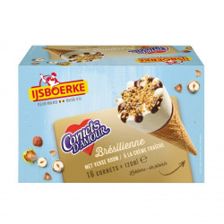 16 Cônes vanille brésilienne