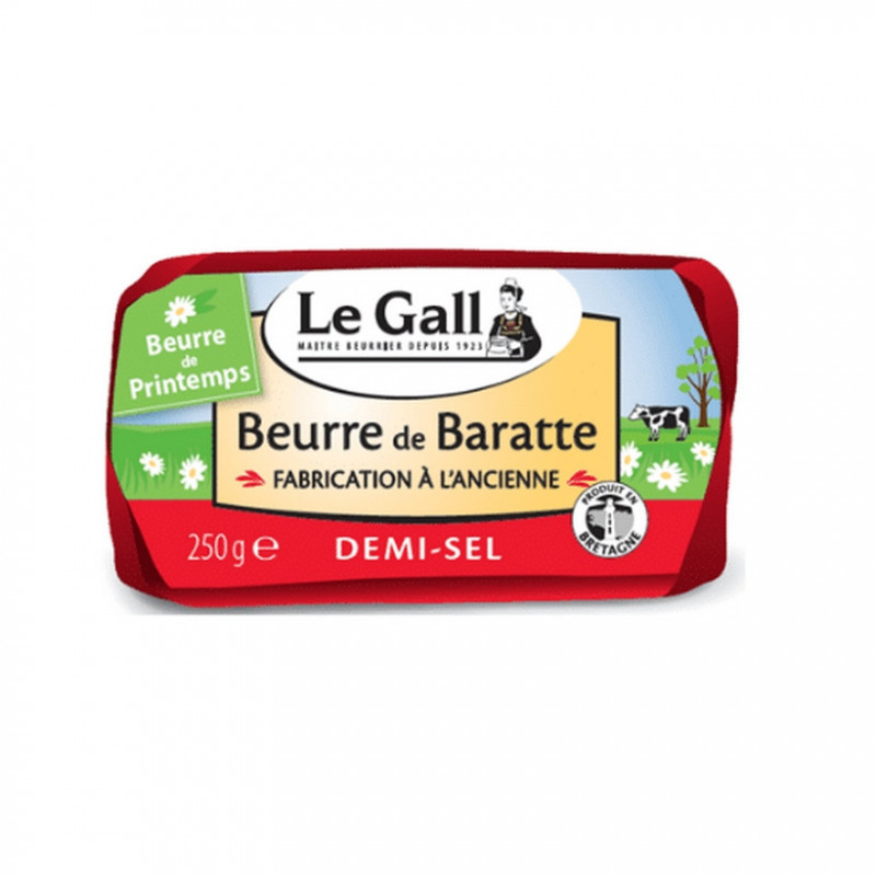 Beurre de printemps demi-sel