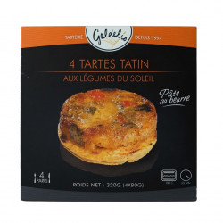 4 Tatins aux légumes du soleil