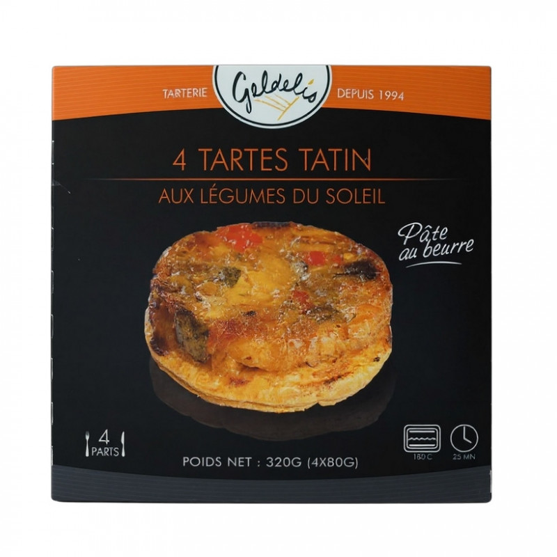 4 Tatins aux légumes du soleil
