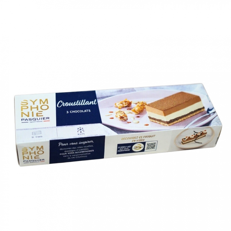 Croustillant 3 chocolats