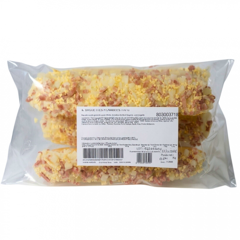 4 Baguettes flambées