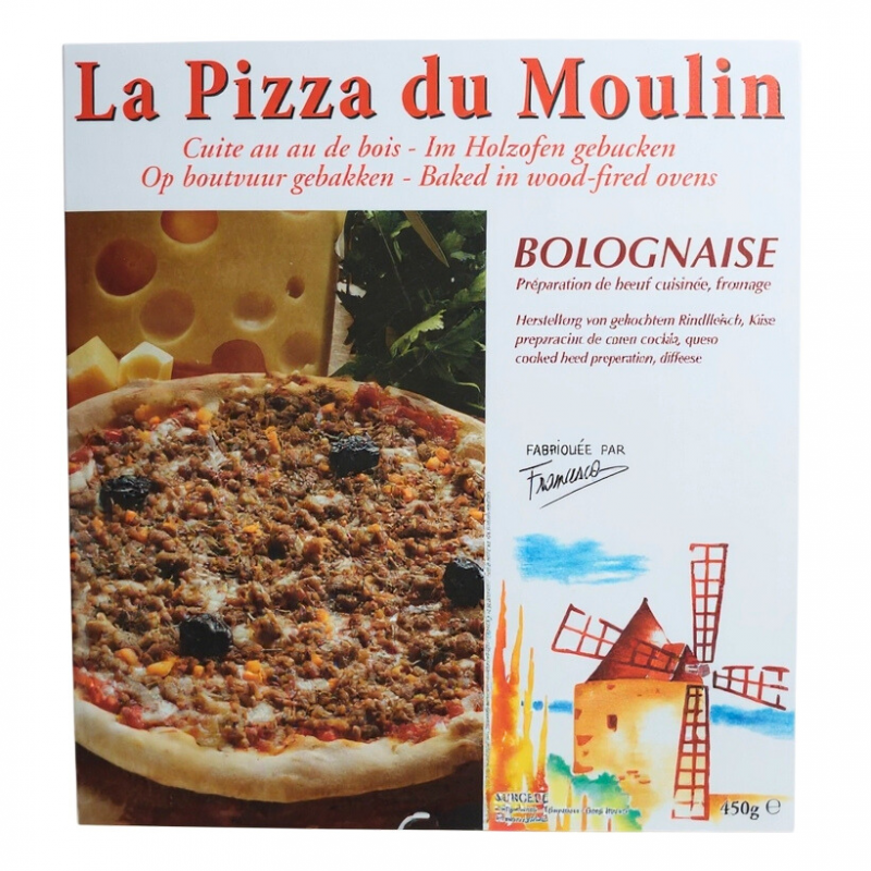 Pizza bolognaise