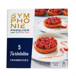 5 Tartelettes aux framboises