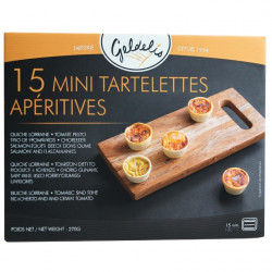 15 Minis quiches apéritives