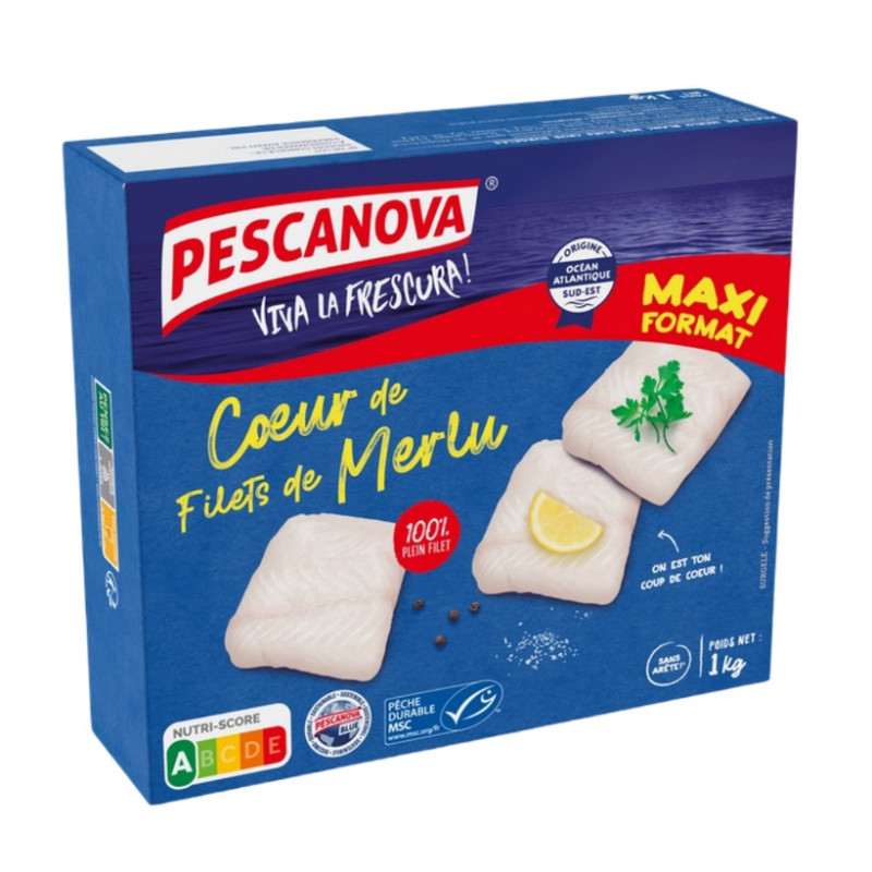 Cœur de filet de merlu